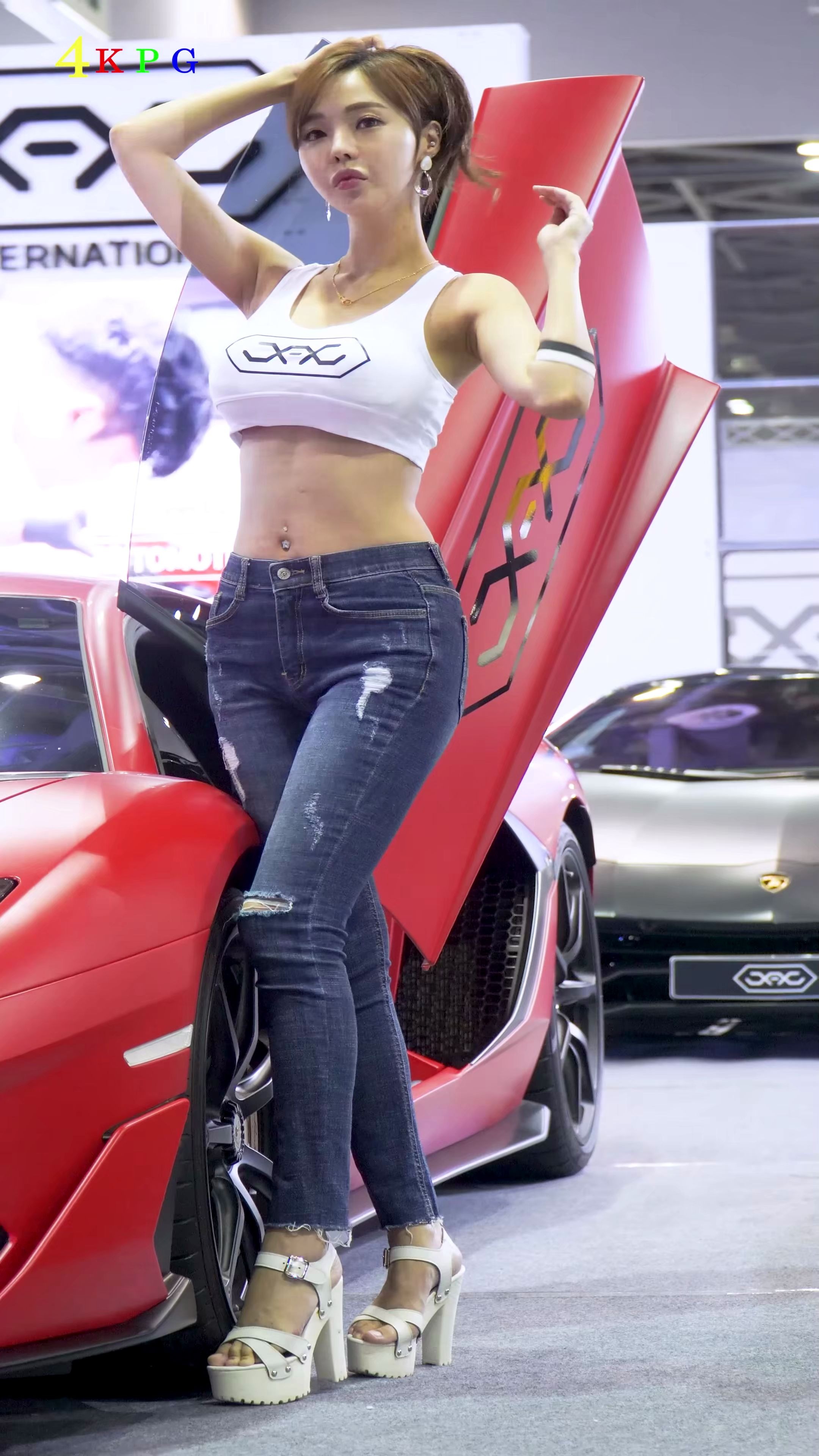 4K 2 2019 Racing Model Seo JinAh 4KPG哔哩哔哩bilibili