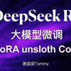 DeepSeek R1 大模型微调 基于unsloth微调框架与LoRA以及CoT问答数据集 wandb可视化训练日志 大模型微调与推理全流程实战