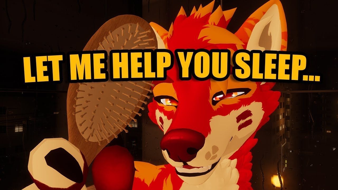 Furry ASMR: You Look Tired… Let Your Fox Friend Help 😴...
