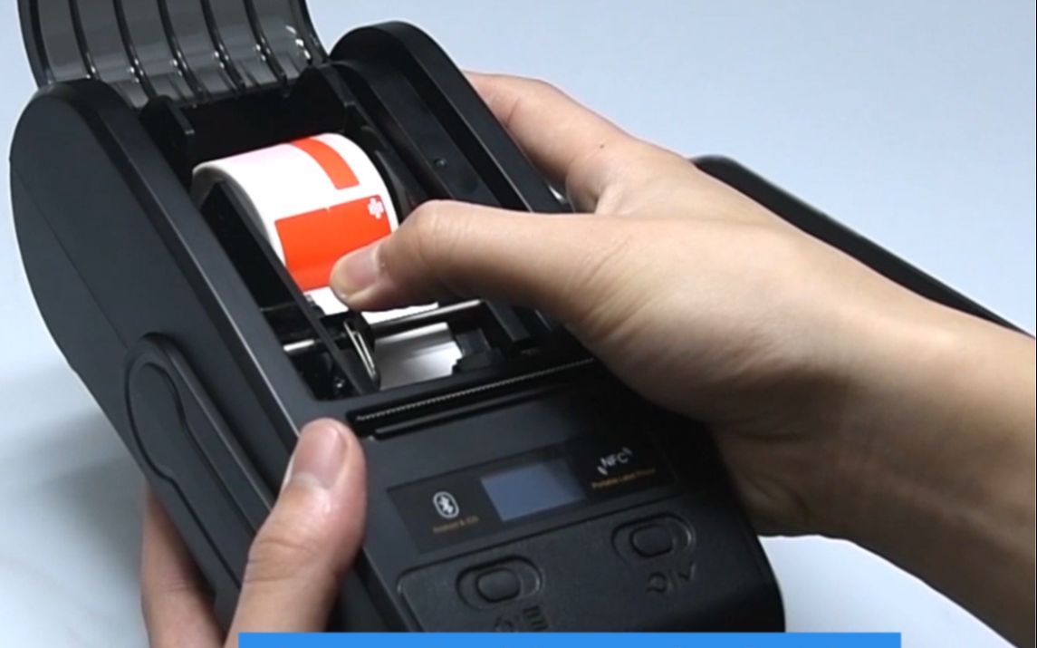 硕方标签机MP50打印前准备工作