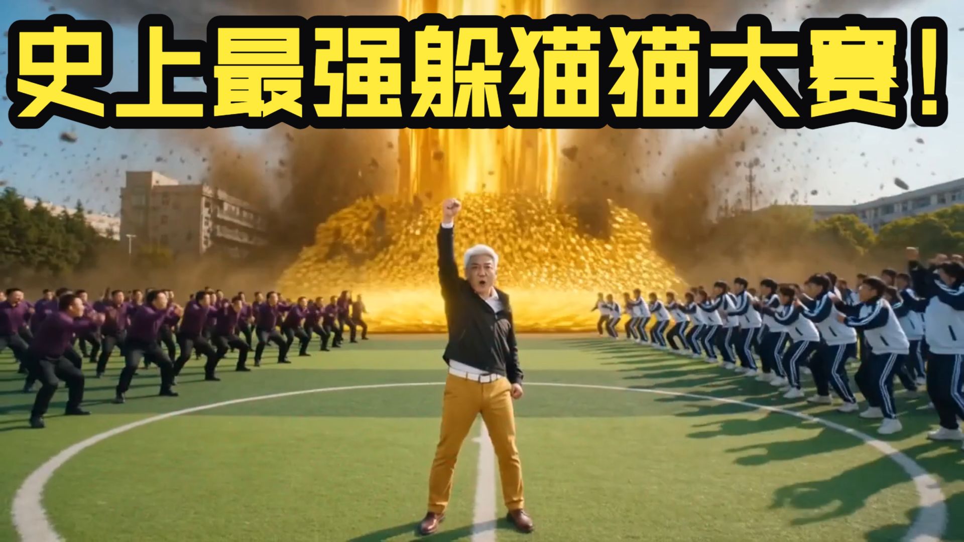 100老师VS100学生！史上最强躲猫猫大赛2！