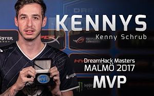 csgo - hltv mvp "kennys" of dh马尔默2017 [60fps]