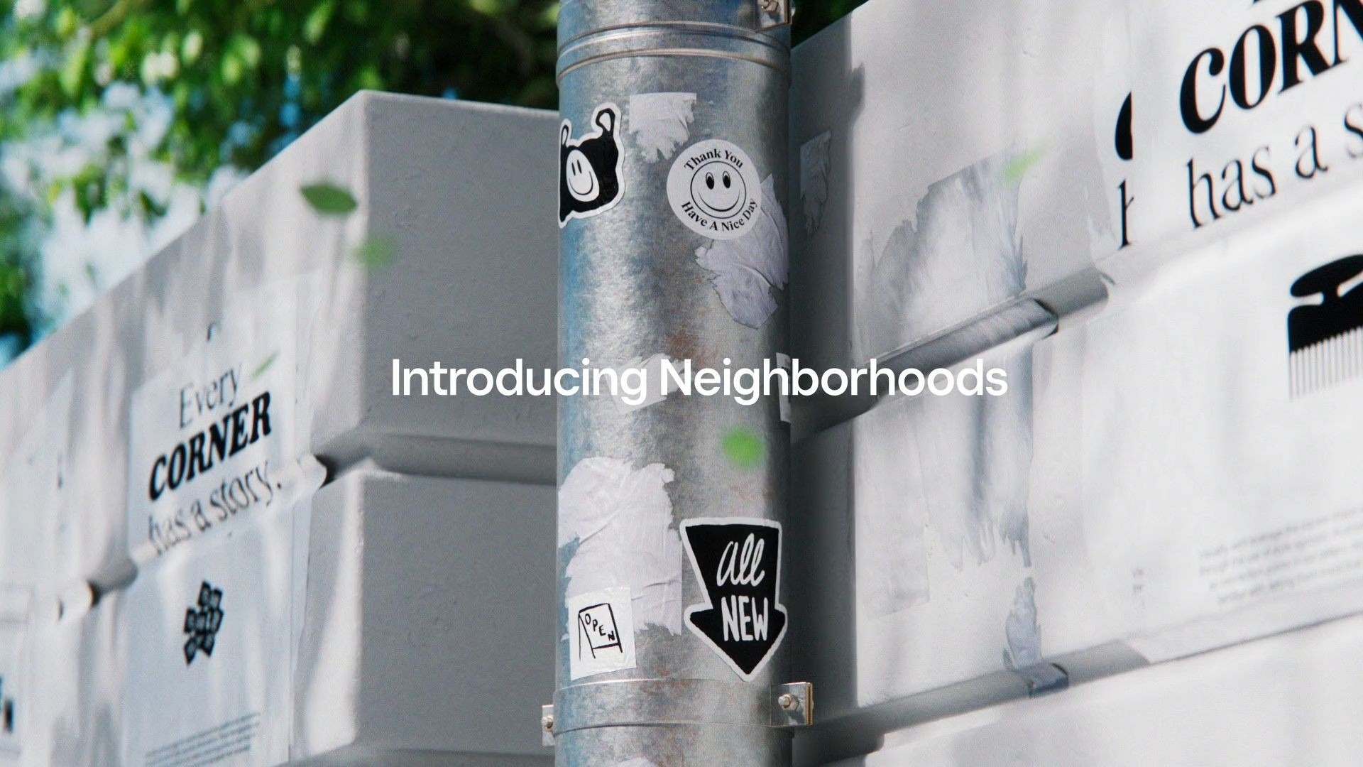 【动态设计】C4D动态短片 - Introducing Neighborhoods