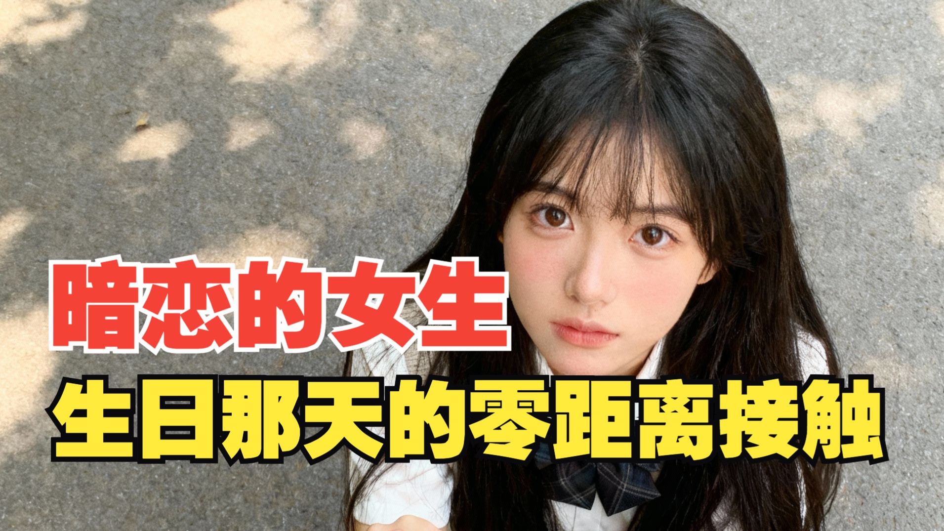 生日那天，我和暗恋的女生零距离接触了…………