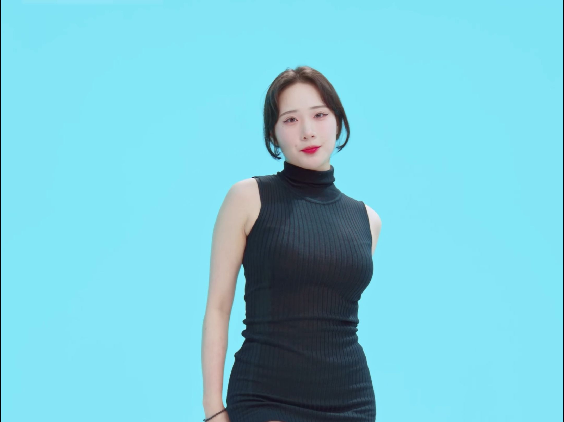 Jung In Short Dress Black Dress