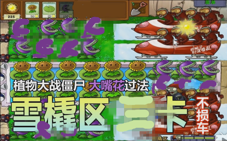 【僵尸植物雪橇】大战区四.三卡(大嘴花)不损车hddvr2.5操作说明图片