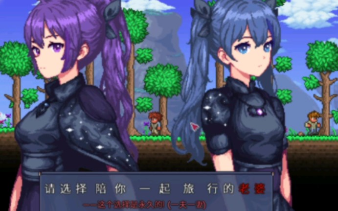 【泰拉瑞亚星海苍穹】星海苍穹星海旅者立绘更新