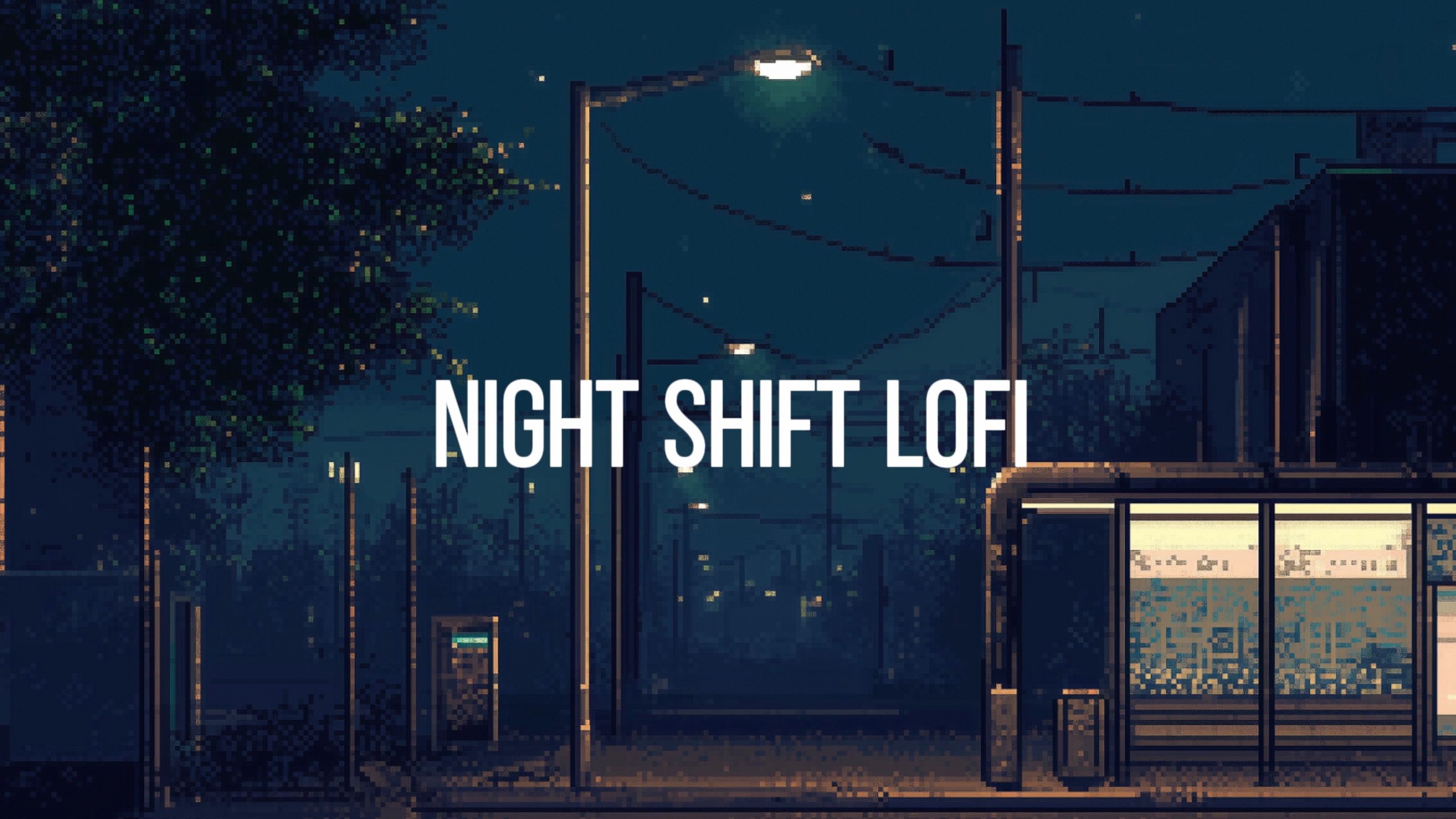 你错过了深夜最后一班公交车 决定一个人步行回家 | Lofi电台 氛围 白噪音