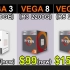 Vega 3 (Athlon 200GE) vs Vega 8 (R3 2200G) vs Vega 11 (R5 24