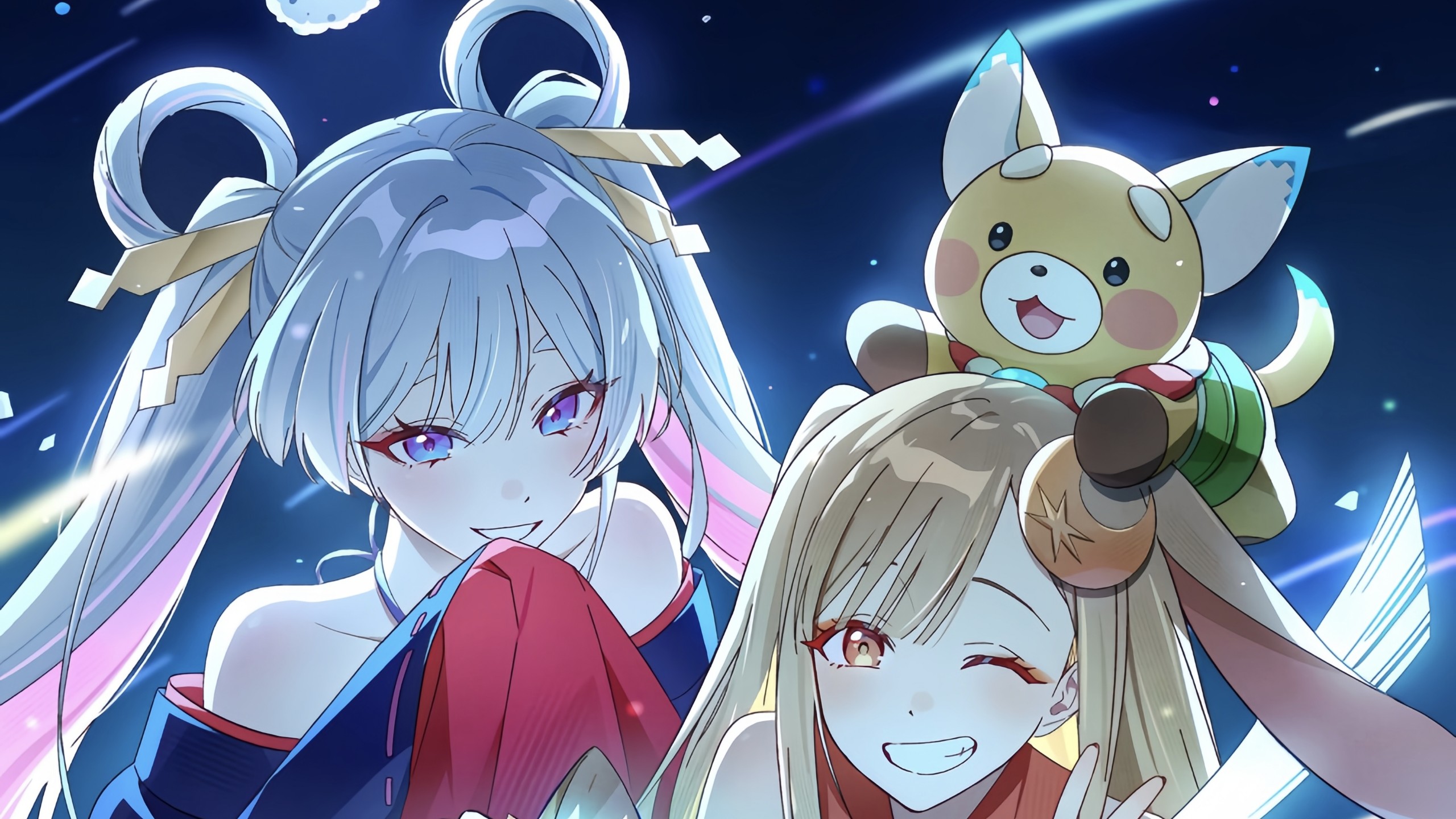 “月老喝醉财神来配”