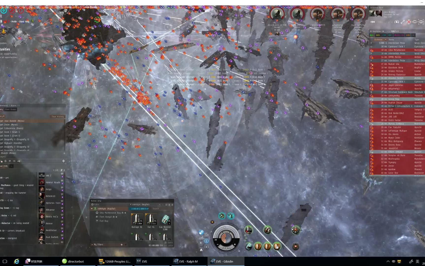eve欧服 1月9日dt后 无畏对轰随手录 goons co vs pl nc co