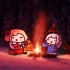 Gura和Ame的雪夜篝火 (10小时循环版)