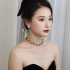 新娘试妆vlog分享，黑色礼服出门纱造型