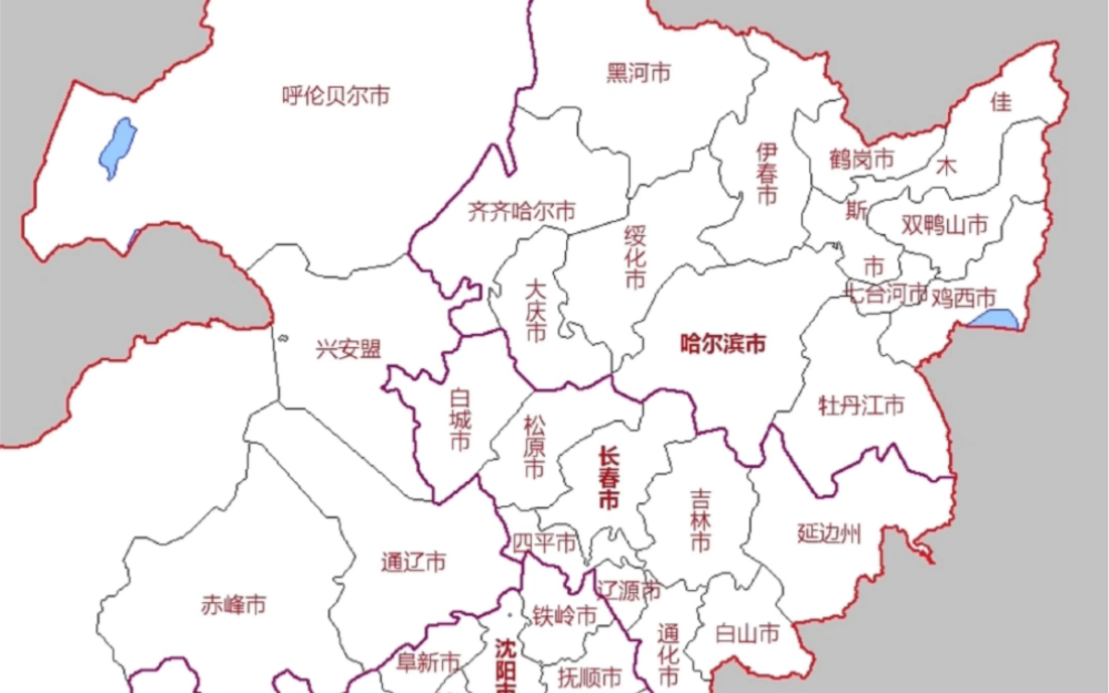 东北地区七普各区县人口密度