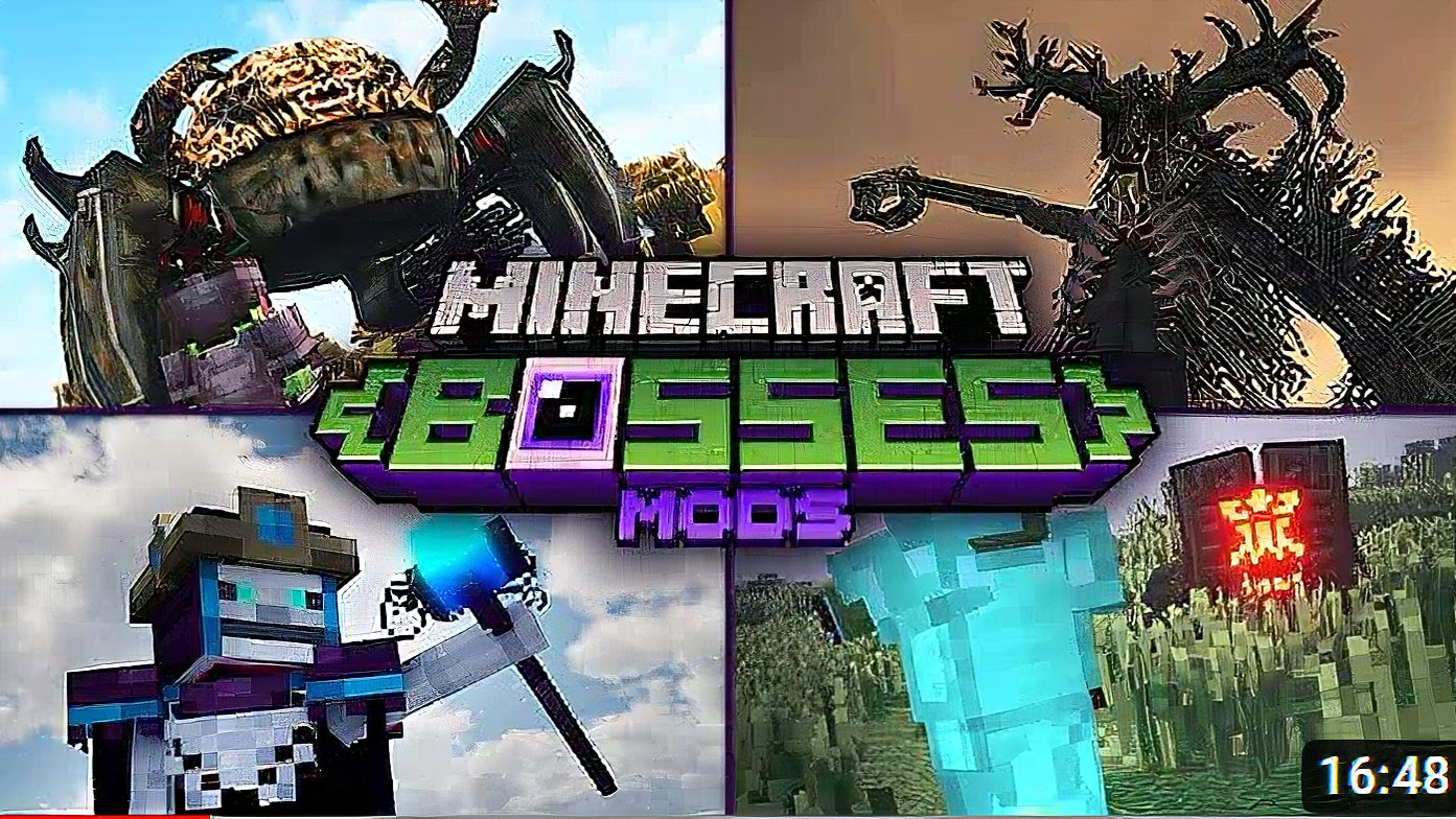 【宏伟Boss战】【冒险必备】向Minecraft 添加更强Boss的10大模组！！！