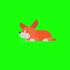 【绿幕素材】可爱的小狗+使用例绿幕素材无版权无水印［1080p HD］