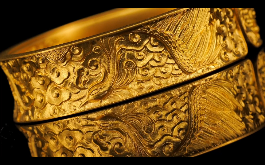 把龙凤錾刻到极致！