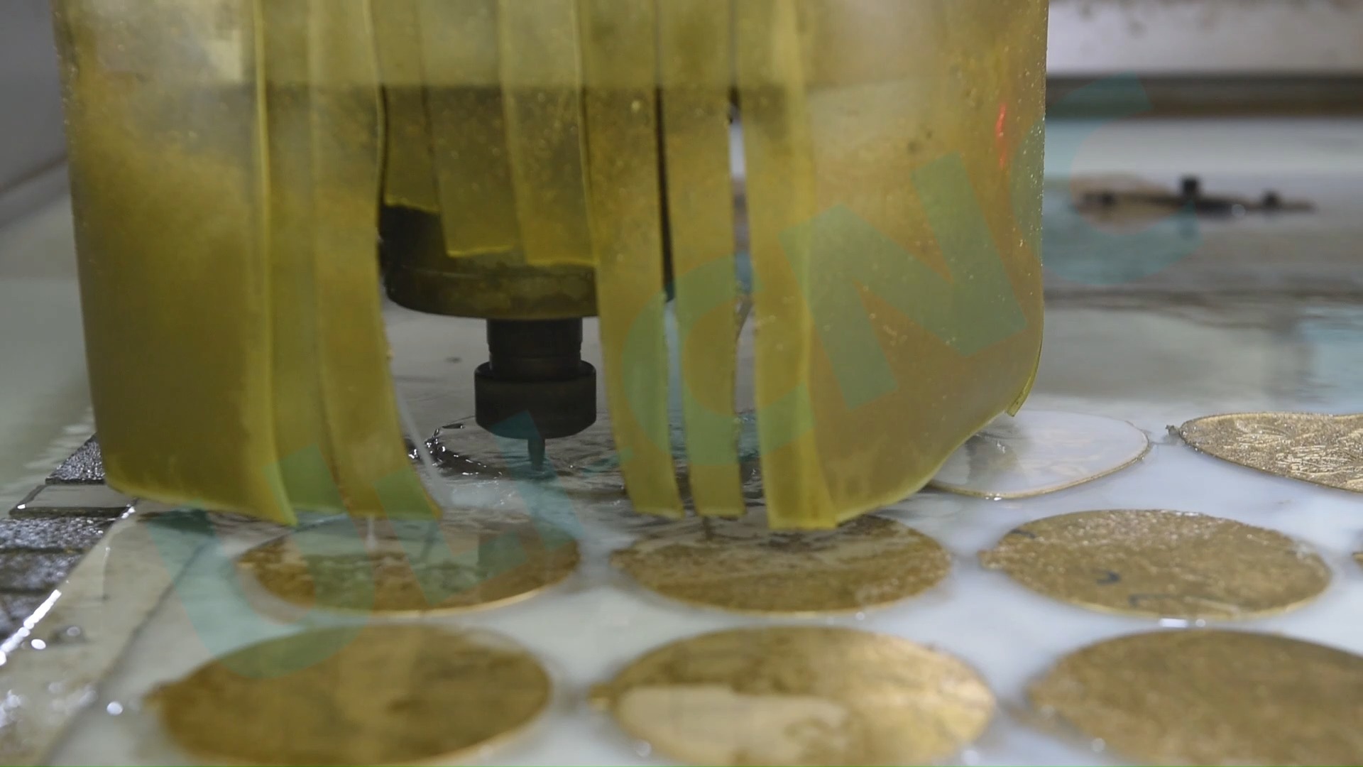 原力精雕机 铜铝软金属雕刻机 雕刻视频展示