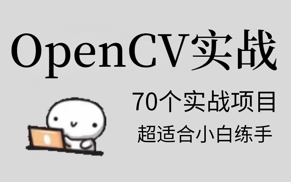 冒死上传！花12800买来的【OpenCV全套】教程，花费156个小时整理的OpenCV计算机视觉基础版全套视频教程，涵盖核心知识点，全程干货，无废话！-函数绘