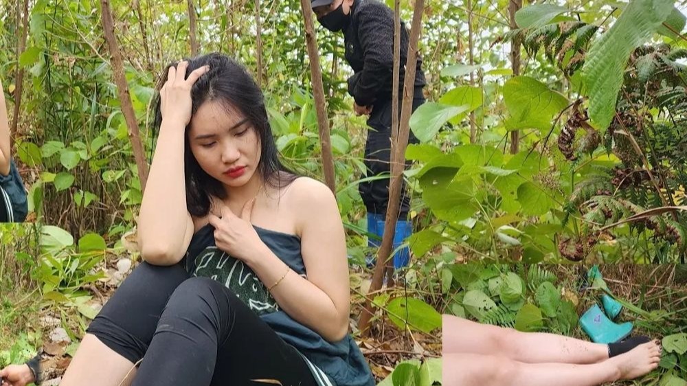 剧情：越南姑娘上山放牛遭坏人侵害