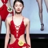 中国女大学生T台性感演绎RELLECIGA比基尼泳装