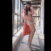 微胖熟女笑笑丝袜美腿高跟热舞火车摇——某音观察直播录屏