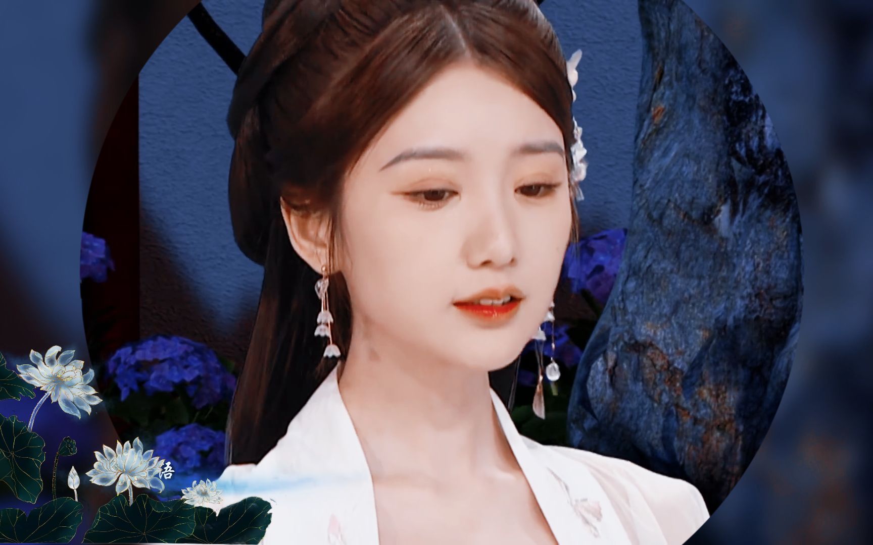 毛晓彤|脉脉眼中波,盈盈花盛处