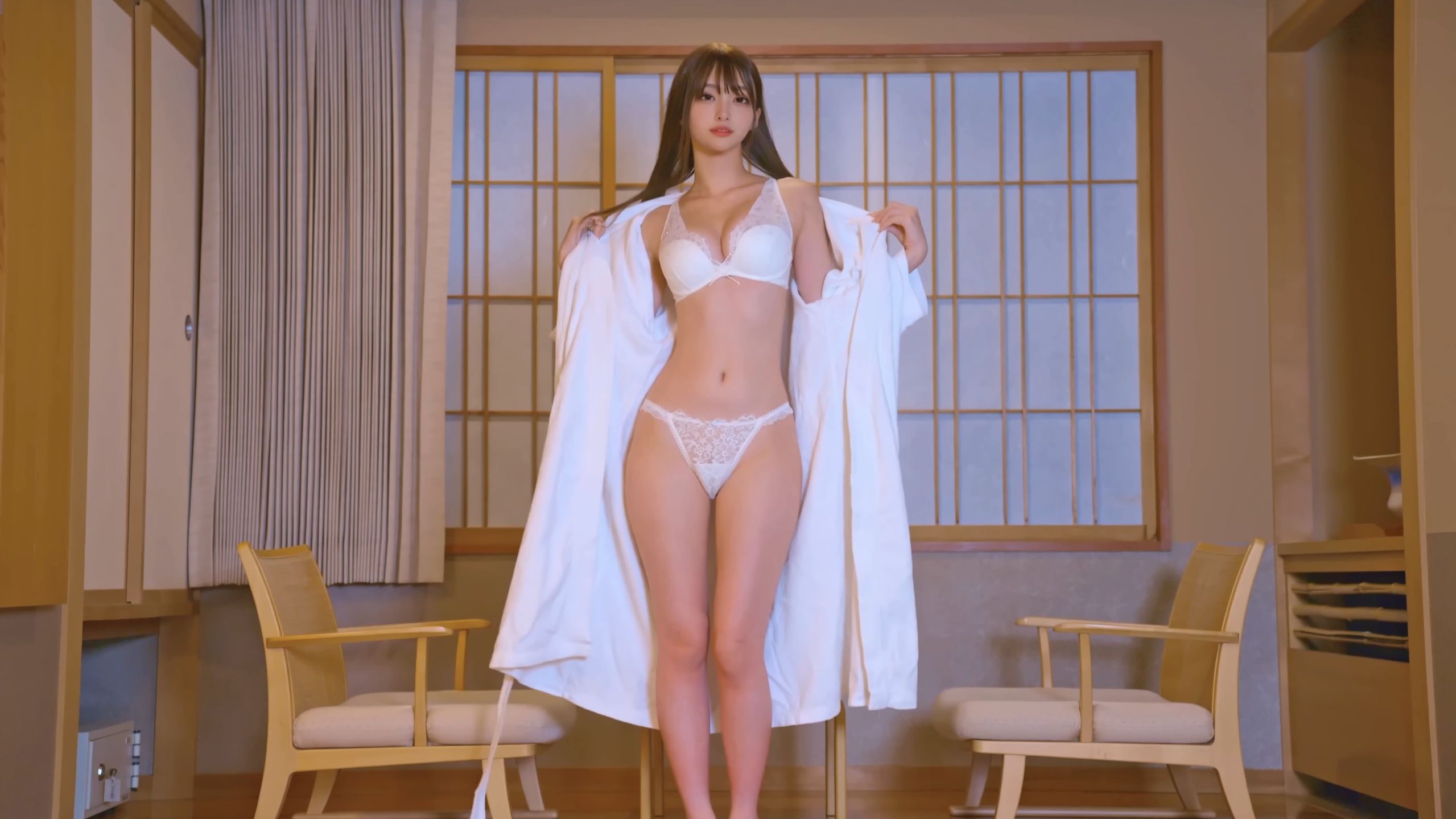 try on haul Yukata👘 [yukkurina] ｜ underwear LOOKBOOK 속옷 룩북 레전드 직캠 [0xVSPmhizDA]