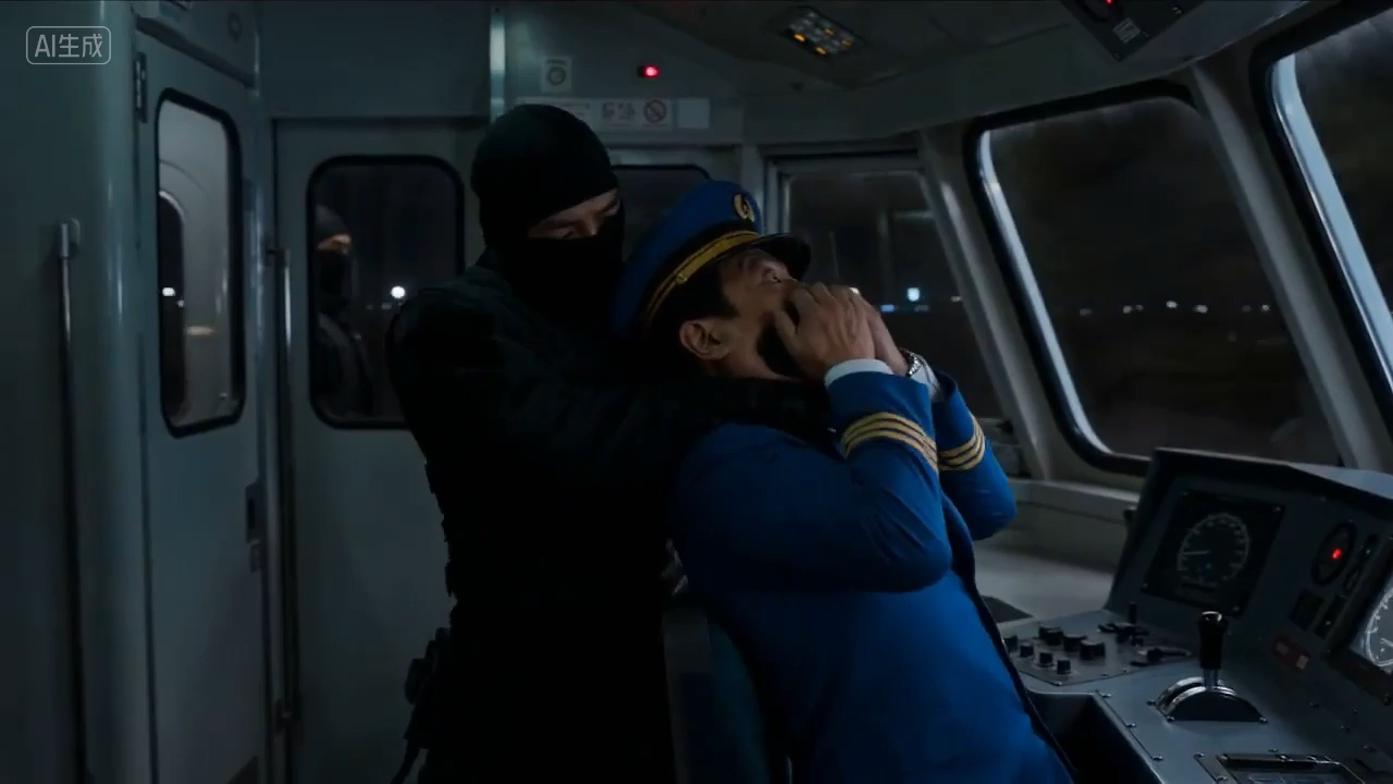 现代忍者潜入列车室，残忍杀害列车长