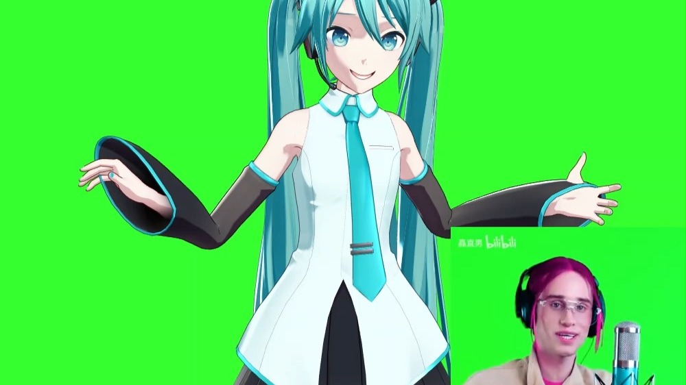 丹尼尔，但是初音未来