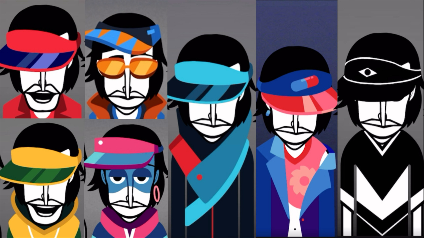 【incredibox】你们几个是一伙的吧（遮阳帽篇）