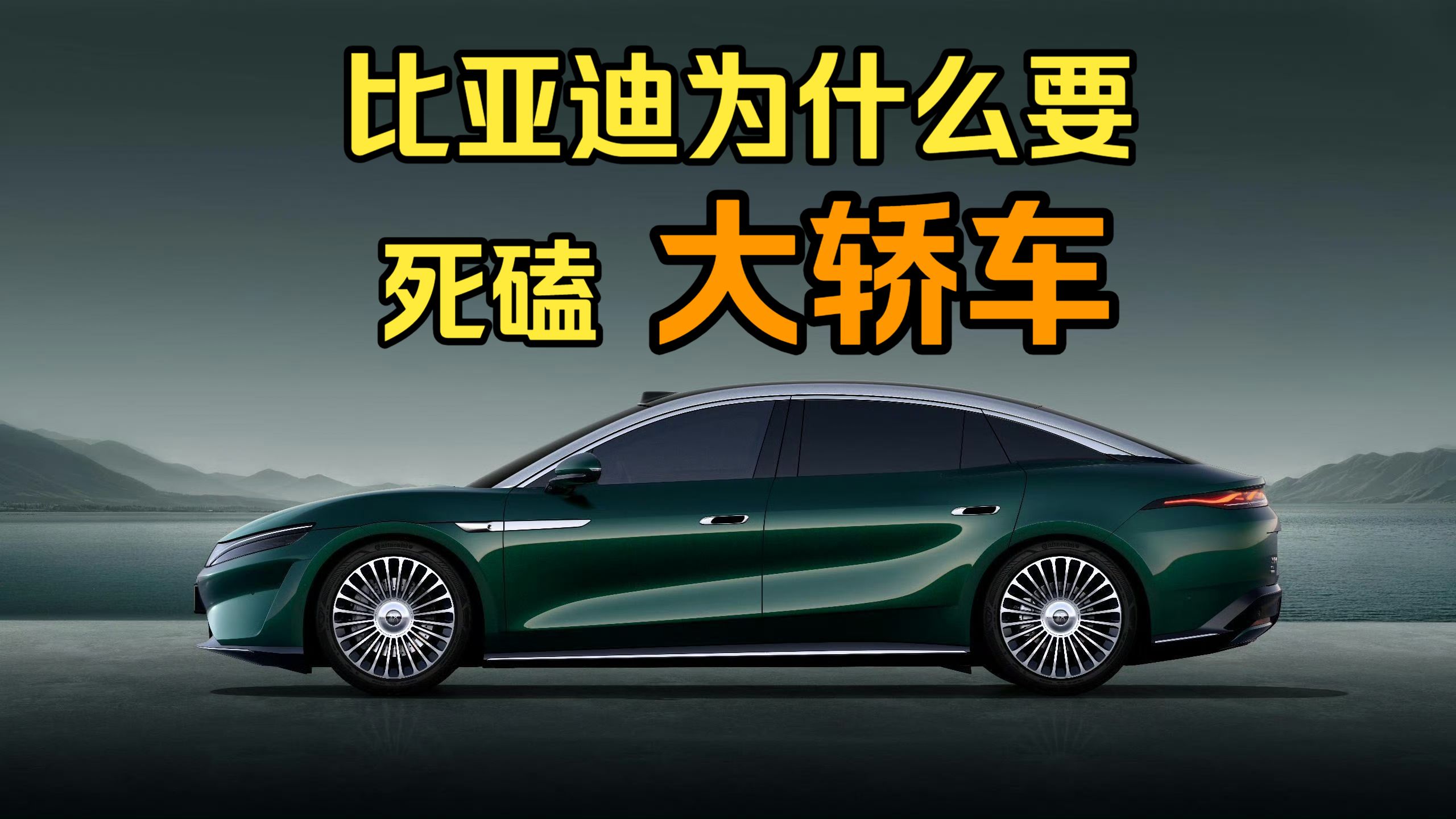 比亚迪为什么要“死磕”大轿车