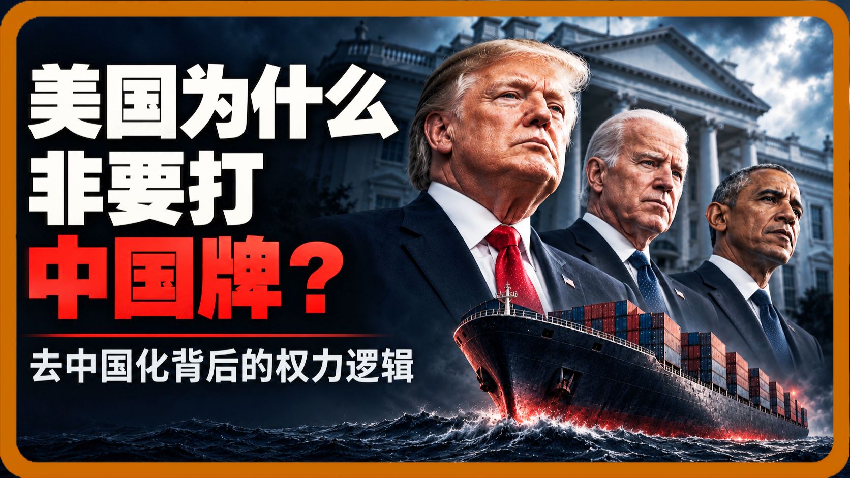 【私人局】美国为什么非要打中国牌？去中国化背后的深层逻辑