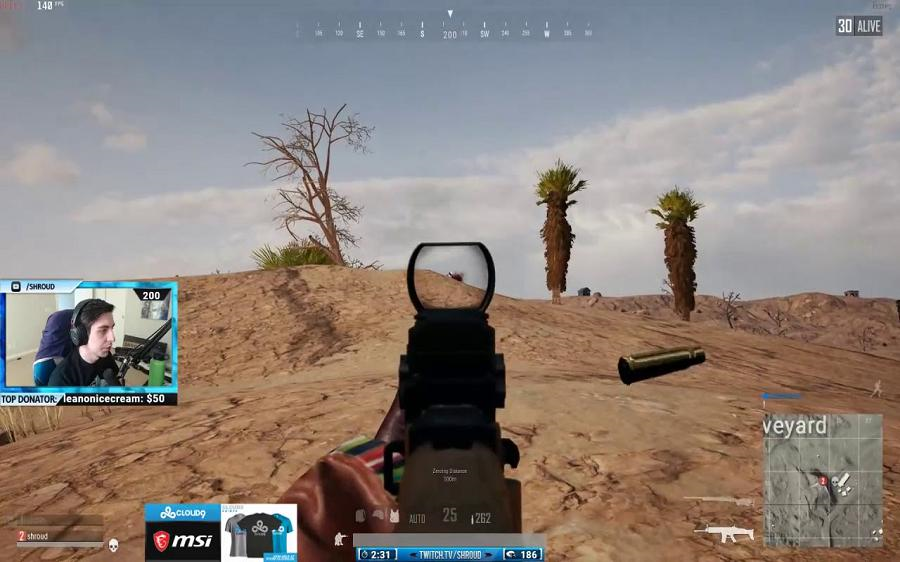 绝地求生:shroud教你如何提高水平(生肉)