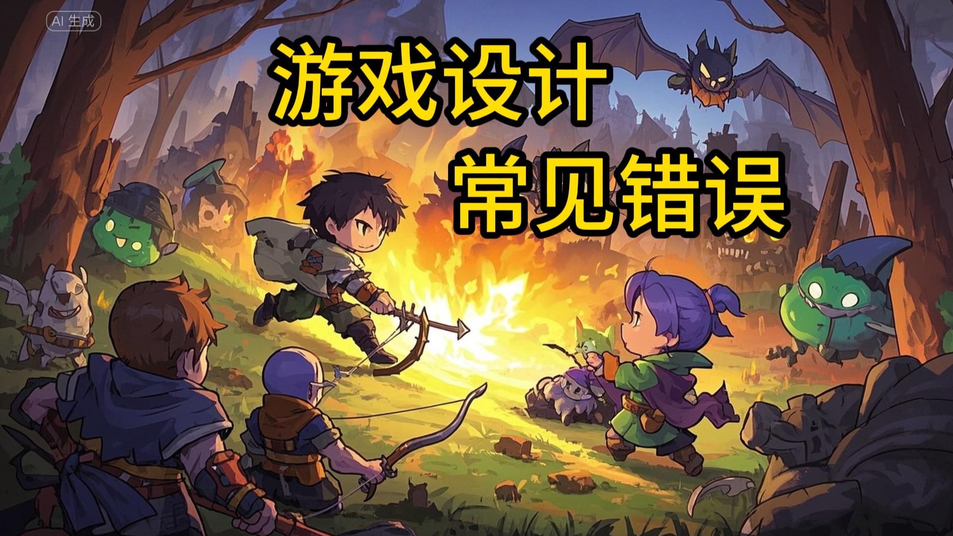 十年策划经验总结：游戏设计中最常犯的四大错误