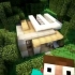 【Minecraft】- 一起来建房吧-8x8蜗居别墅