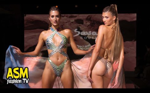 Emma Savard in Slow Motion | Part 1 | Miami Swim Week 2023 |