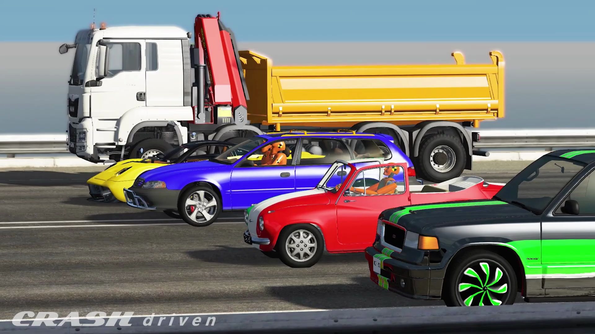 哪辆车会赢1 BeamNG Drive CRASH driven_哔哩哔哩 (゜゜)つロ 干杯bilibili