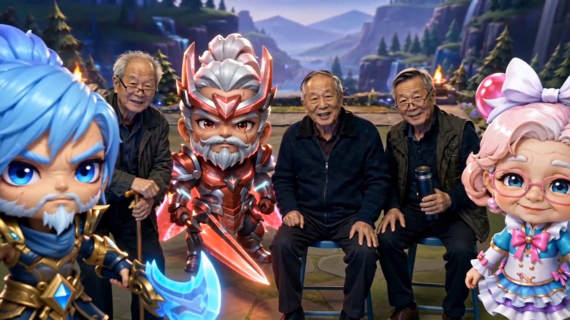 50年后的云顶之弈玩家：差一张三星