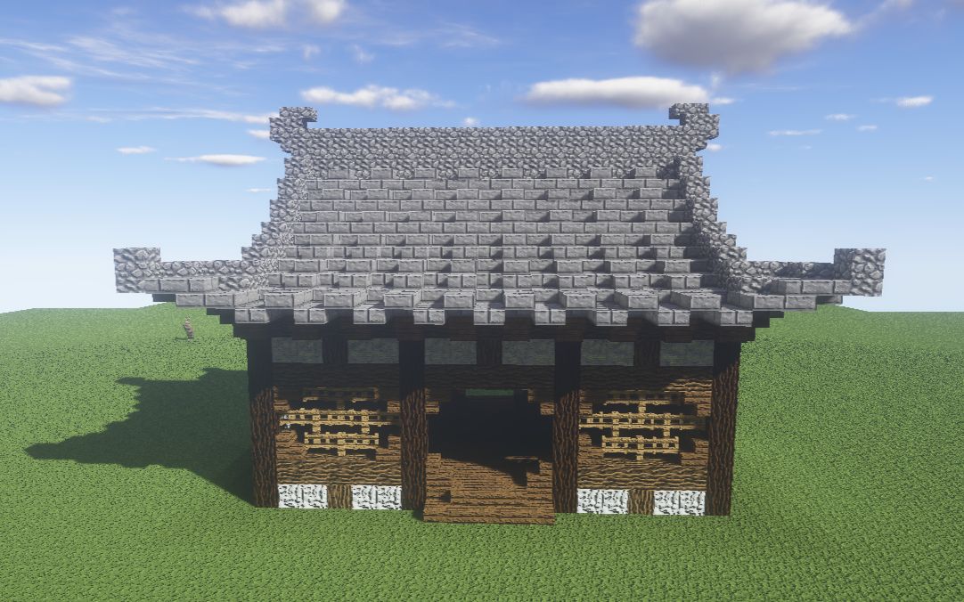 我的世界中式建筑 B站