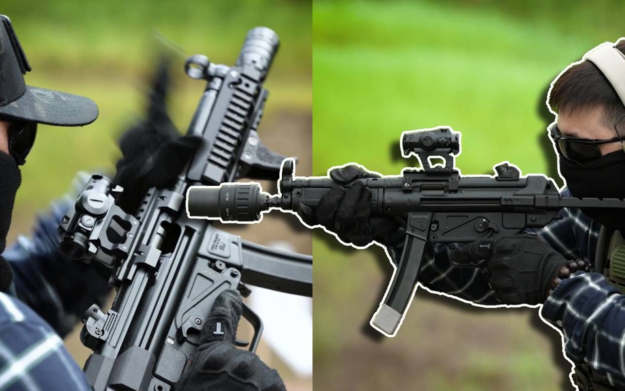 【4K60FPS】曾经的反恐利器、HK的经典之作：MP5冲锋枪 实弹射击合辑