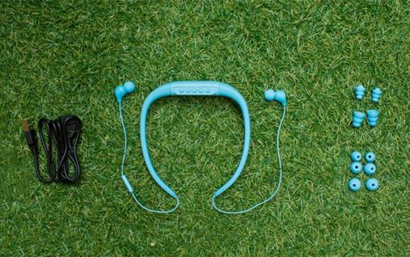 不仅是运动型的无线耳机，有了它连游泳耳塞都省了！