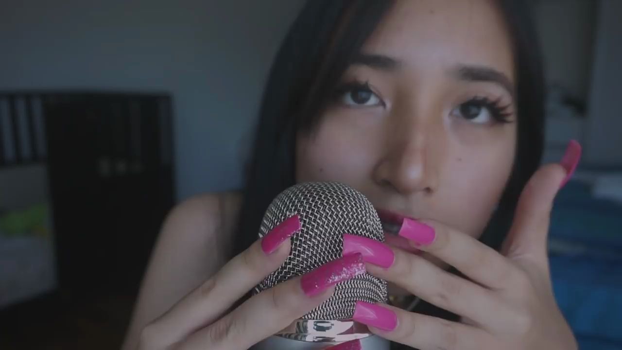 clareee助眠大脑按摩78麦克风和长指甲抓挠