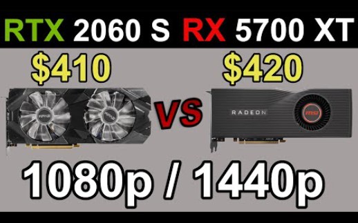 RTX2060s vs RX5700XT 13款大作游戏帧数表现哔哩哔哩bilibili