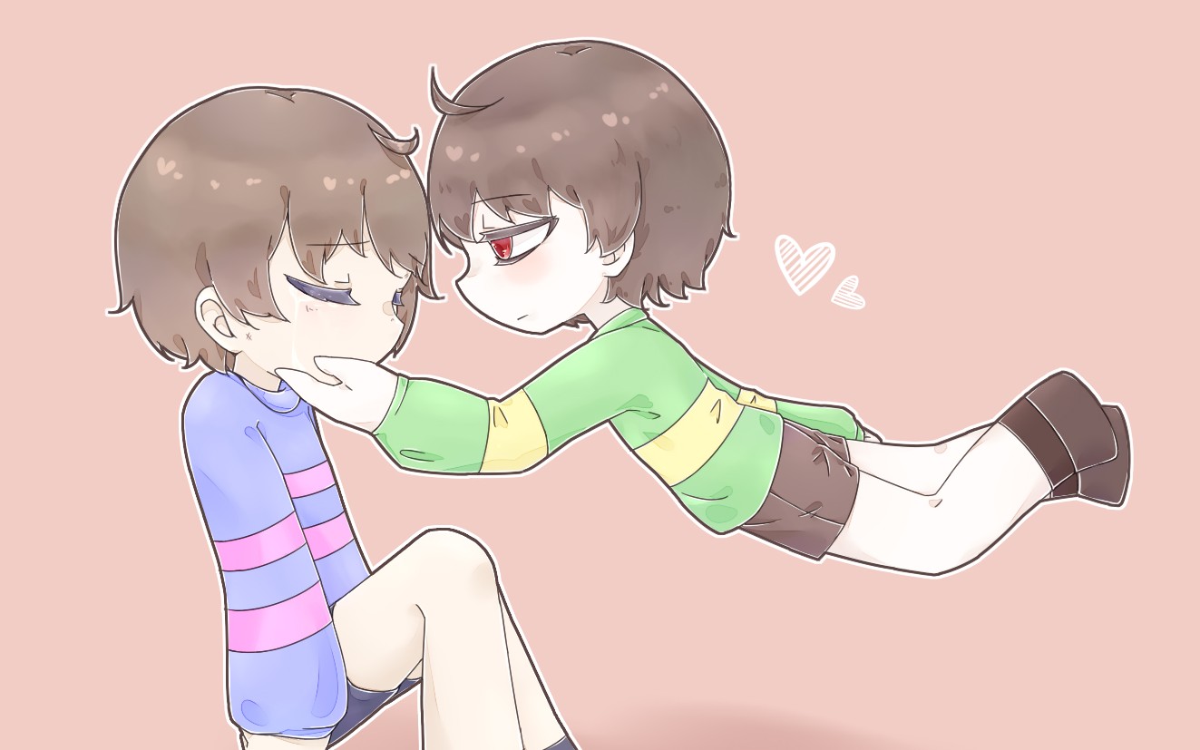 [undertale]人类组绘画de绘画过程(?v?