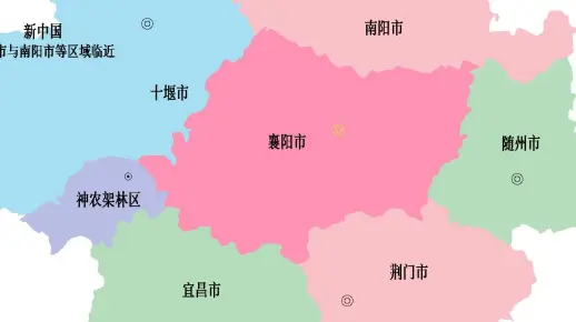 湖北·襄阳-历史沿革-地图动画