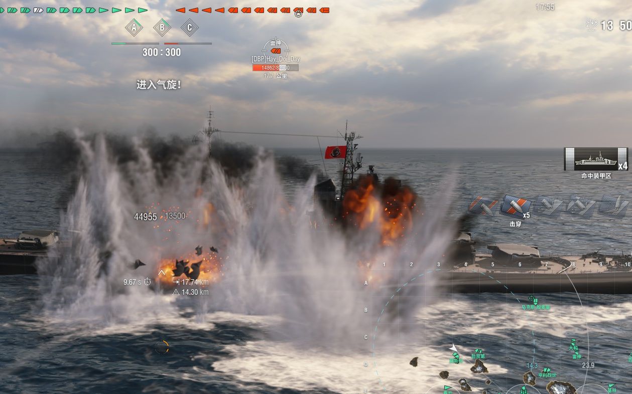 【20w】大猴爆了雷神6w得出的结论:还得削_战舰世界