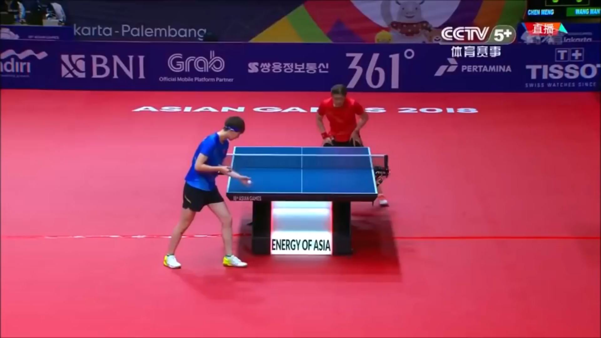 大梦不破不立2018年亚运会乒乓球女单决赛陈梦vs王曼昱