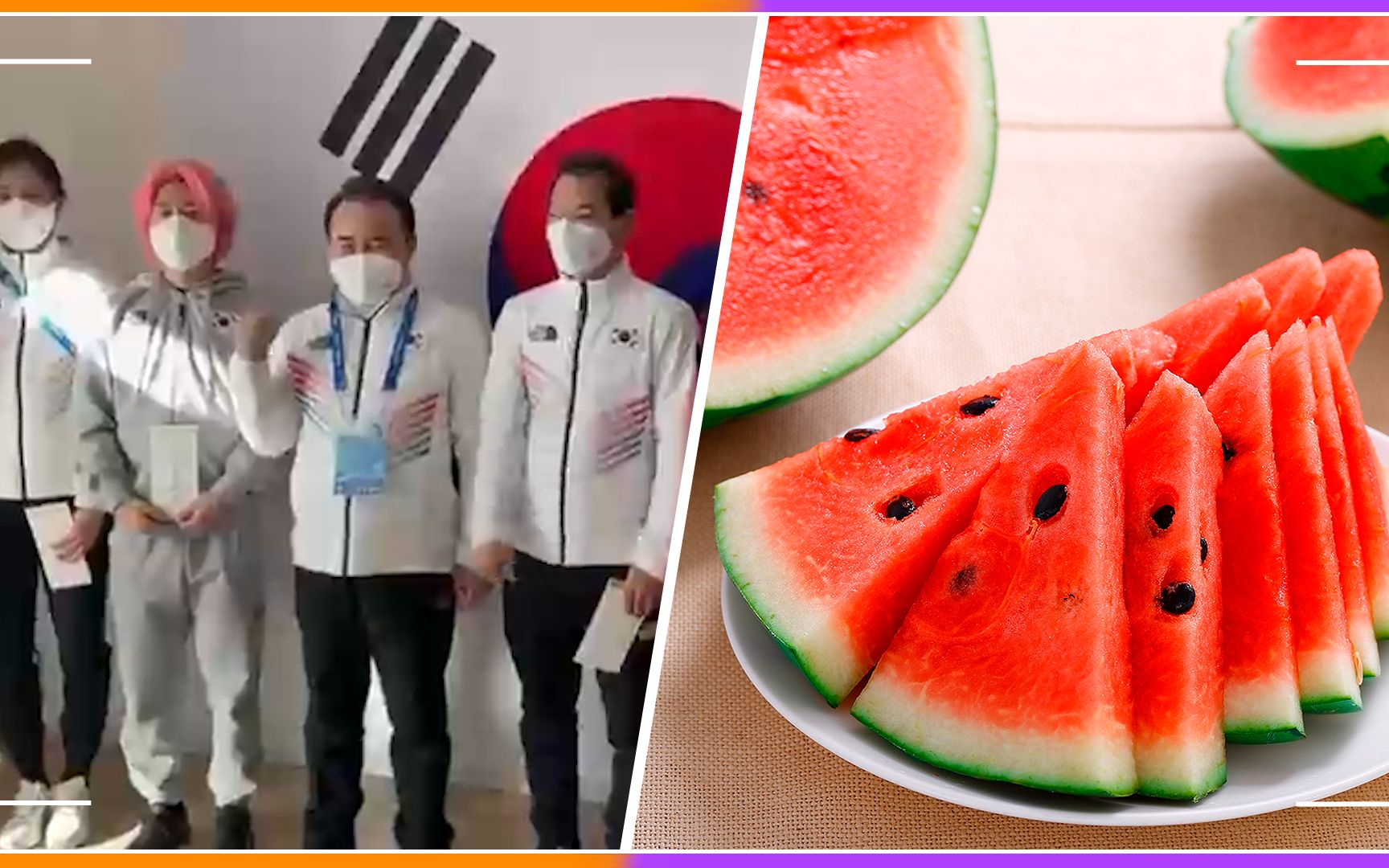 韩国运动员晒冬奥vlog，自曝狂拿水果整盘端走，网友：太打脸