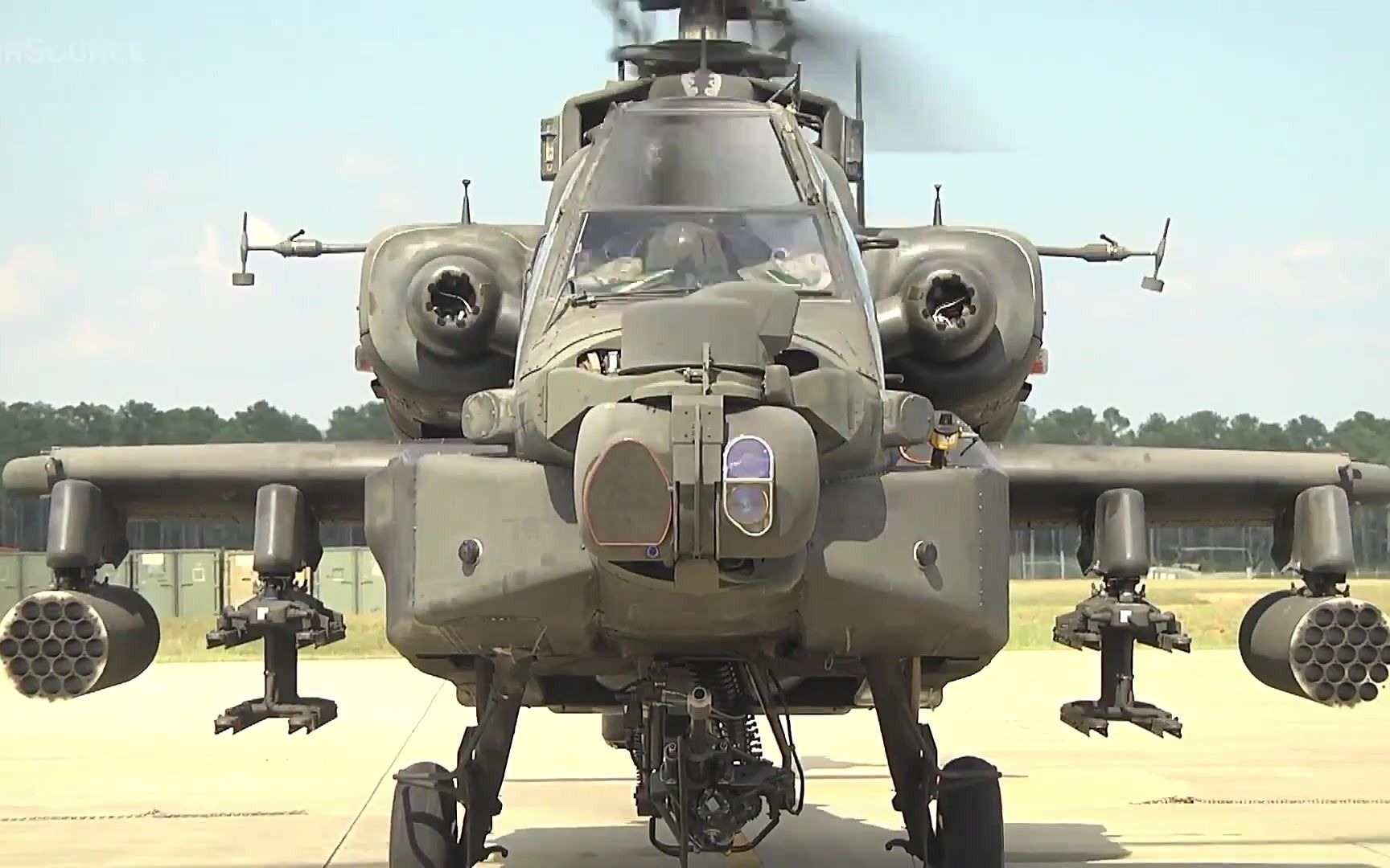 高清有码！实拍美军阿帕奇AH-64D机载武器系统检查全过程！